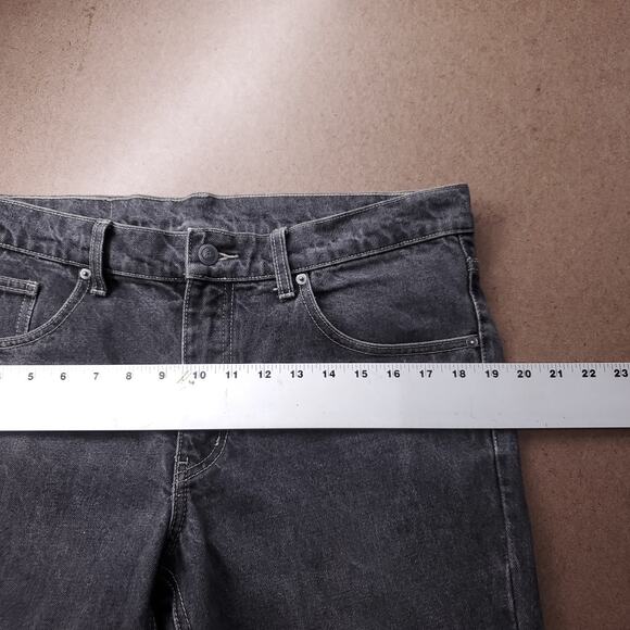 Cheap Monday Jeans Mens Size (see pics) Black Slim Straight Grunge Skater Punk - Picture 9 of 13